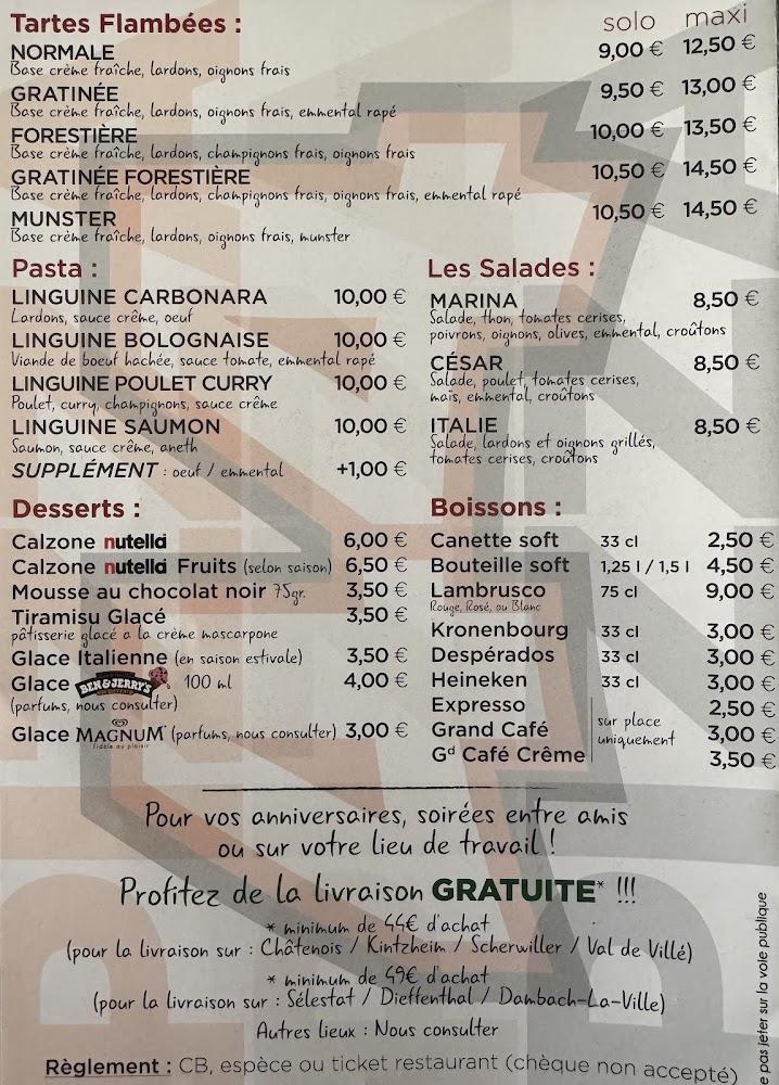Pizzeria Le 44 - Menu Image 3